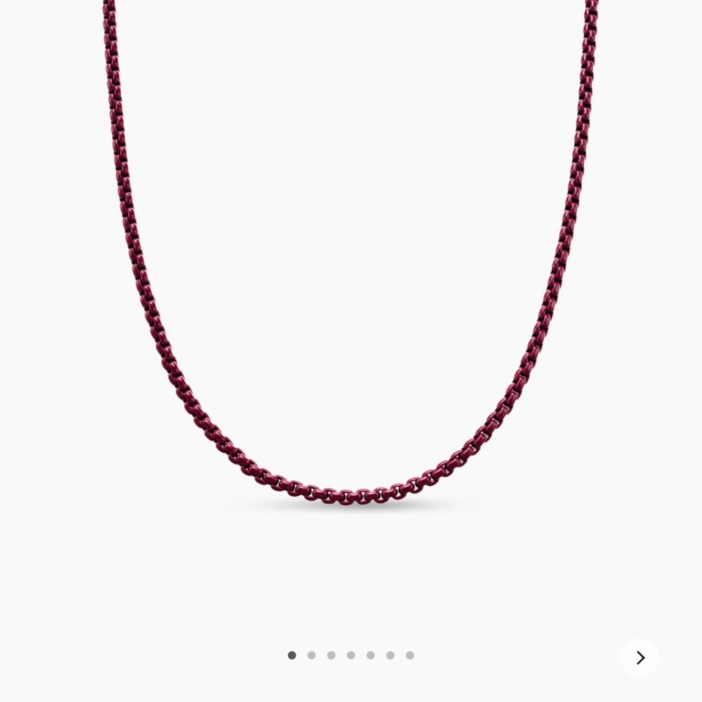 Elegant Box Chain Necklace DY